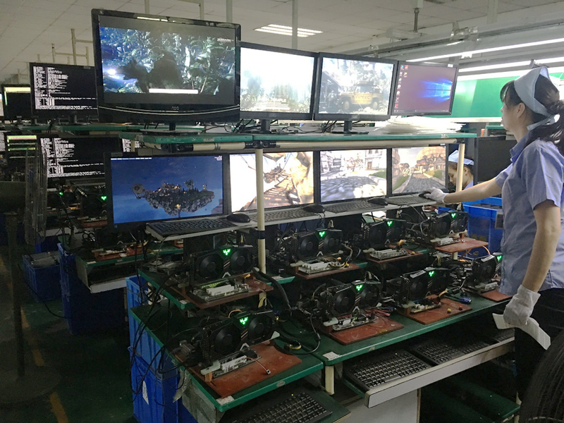 Shenzhen Tengyatong Electronic Co., Ltd. γραμμή παραγωγής κατασκευαστή