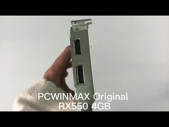 RX 550 2G / 4G πολλαπλή οθόνη κάρτα γραφικών διπλή 1183Mhz AMD σειρά RX500