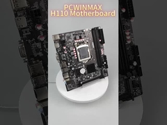 PCWINMAX H110 Socket 1151 GDDR4 Micro ATX 32GB Αρχική μητρική πλακέτα γραφείου H110