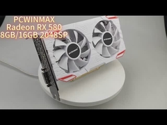 Η κάρτα γραφικών Radeon RX 580 8GB/16GB DDR5 White Edition