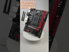 PCWINMAX B450 AM4 DDR4 WiFi Motherboard - Υψηλής απόδοσης, αξιόπιστη σύνδεση για το PC σας