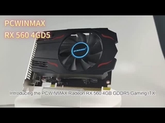 PCWINMAX Radeon RX 560 4GB DDR5 κάρτα γραφικών    Αξιόπιστη λύση παιχνιδιών και πολυμέσων 1080p