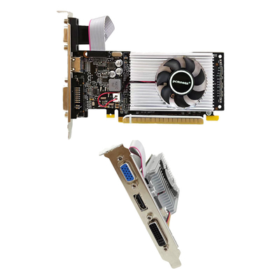 GT 210 1gb 64bit GDDR3 Gaming Video Card 2560x1600 Single Fan VGA Interface