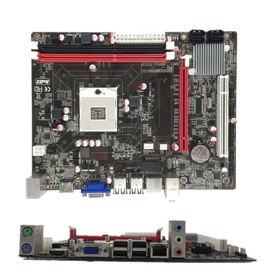 HM55 Gaming Motherboard Intel I3 Cooling Fan Dual CPU PGA988