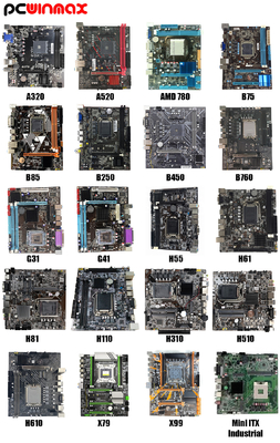 PCWINMAX H61 Intel PC Motherboard Socket LGA1155 DDR4 DDR3