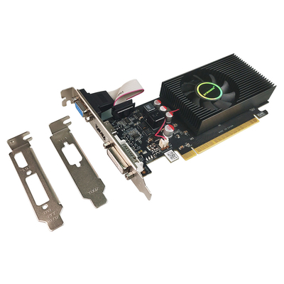GeForce GT 730K 2GB DDR5 64 Bit Low Profile GK208 VGA+HD+DVI Interface Graphic Cards 192SP