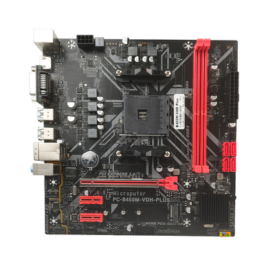 PCWINMAX B450M VHD Plus AM4 Gaming microATX DDR4 M.2 B450 Plus Motherboard