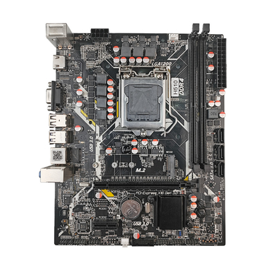 PCWINMAX H510 LGA1200 Motherboard DDR4 Support 10th 11th Gen Micro ATX Mainboard