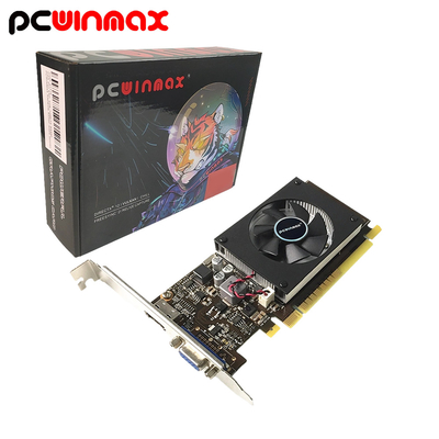 PCWINMAX GT 710 2GB 64Bit GDDR3 GPU Graphics Card Original GT710 Chipset Video Card for Desktop