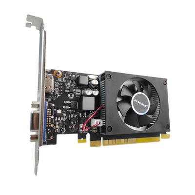 PCWINMAX GT 710 1GB 64Bit GDDR3 Support DirectX 12 OpenGL 4.5 Single Fan Low Profile Graphics Card