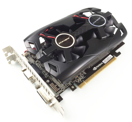 PCWINMAX Geforce GT 730 2GB DDR5 128 Bit Full Size GK108 VGA+HD+DVI Interface Dual Fan Gaming Graphic Cards