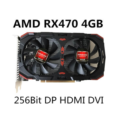 Radeon RX 470 4GB 128bit Multi Display Κάρτα βίντεο 6pin 1216MHz