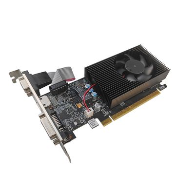 PCWINMAX GeForce GT 610 1GB GDDR3 64bit κάρτα γραφικών χαμηλού προφίλ, Single Fan PCIe GPU για επιτραπέζιους υπολογιστές και πολλαπλές οθόνες, OEM ODM Wholesale