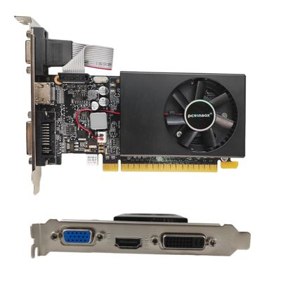 PCWINMAX Original GT 705 2GB GDDR3 64-bit Κάρτα Γραφικών Low Profile VGA+DVI+HD Τριών Θυρών για Γραφείο/Οικιακό Επιτραπέζιο Υπολογιστή OEM/ODM Χονδρική
