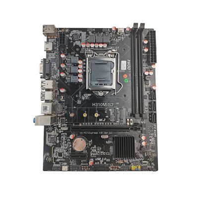 PCWINMAX OEM H310 mATX Μητρική Πίνακα Τροφοδοσία, LGA1151 DDR4 με M.2, Έτοιμη για αποστολή για Επιχειρηματικό επιτραπέζιο υπολογιστή & Office PC