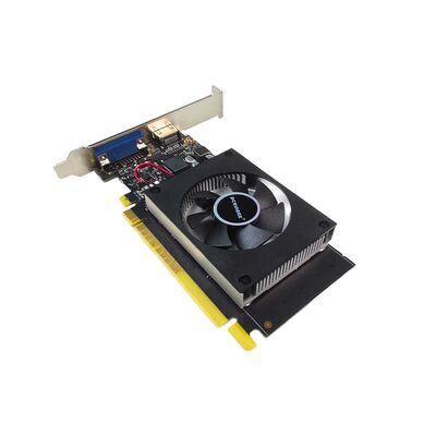 PCWINMAX Original GeForce GT 710 2GB GDDR3 64-bit GPU χαμηλού προφίλ, Single Fan Graphics Card για πολλαπλές οθόνες και επιτραπέζιους υπολογιστές, OEM ODM Wholesale
