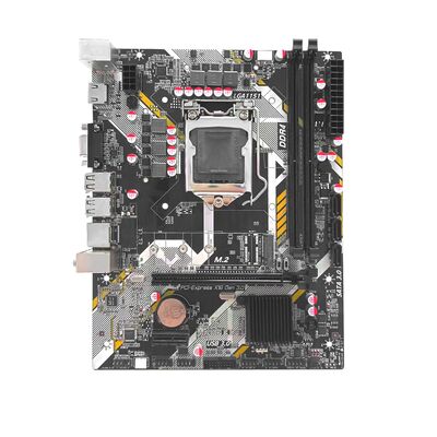 PCWINMAX Νέο H110A Socket 1151 GDDR4 Max 64GB Micro ATX Αρχικό H110 Chipset Desktop Motherboard Υποστήριξη 6/7/8/9 Gen επεξεργαστές